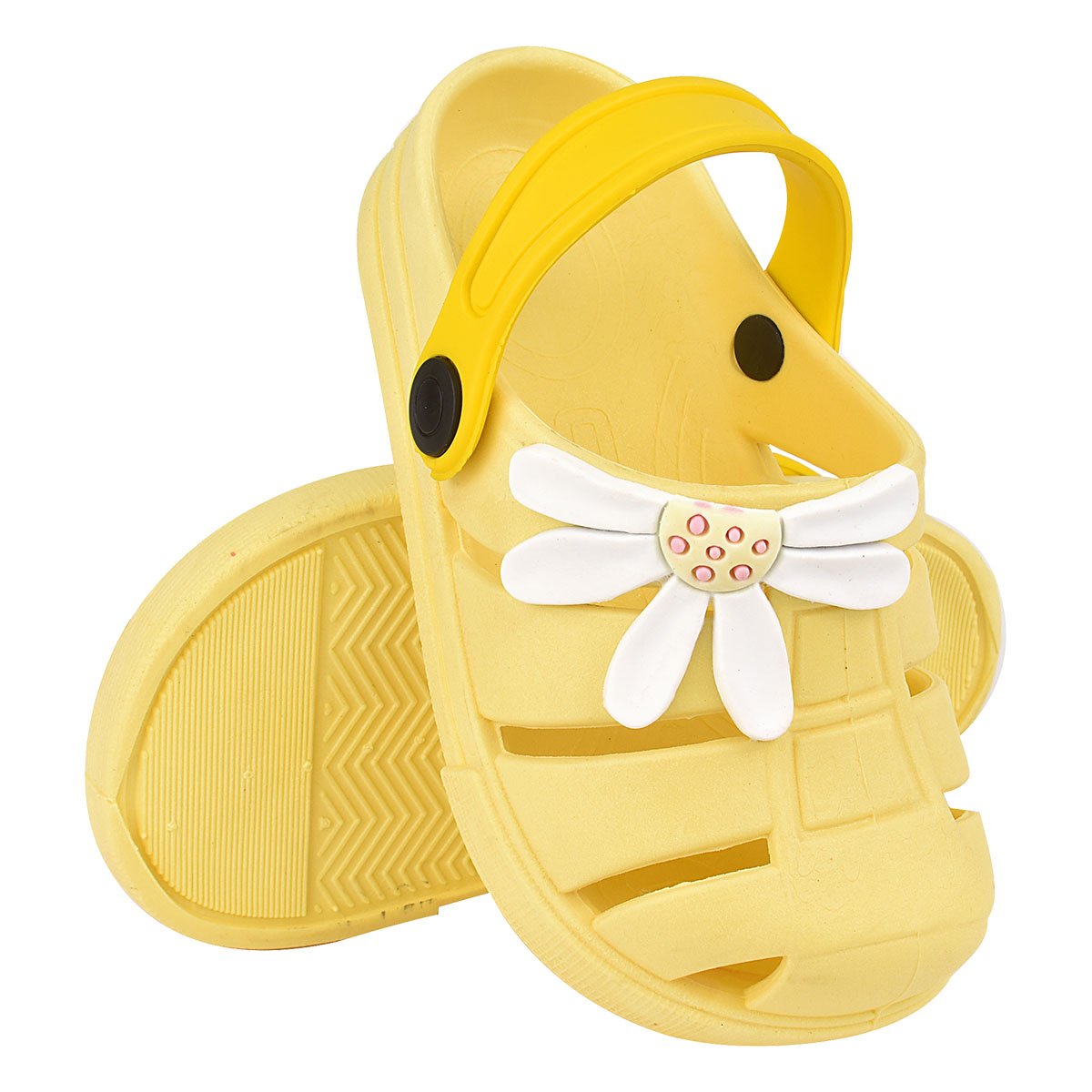 Sandália Infantil Para Menina Varias Cores SD Margarida Amarelo